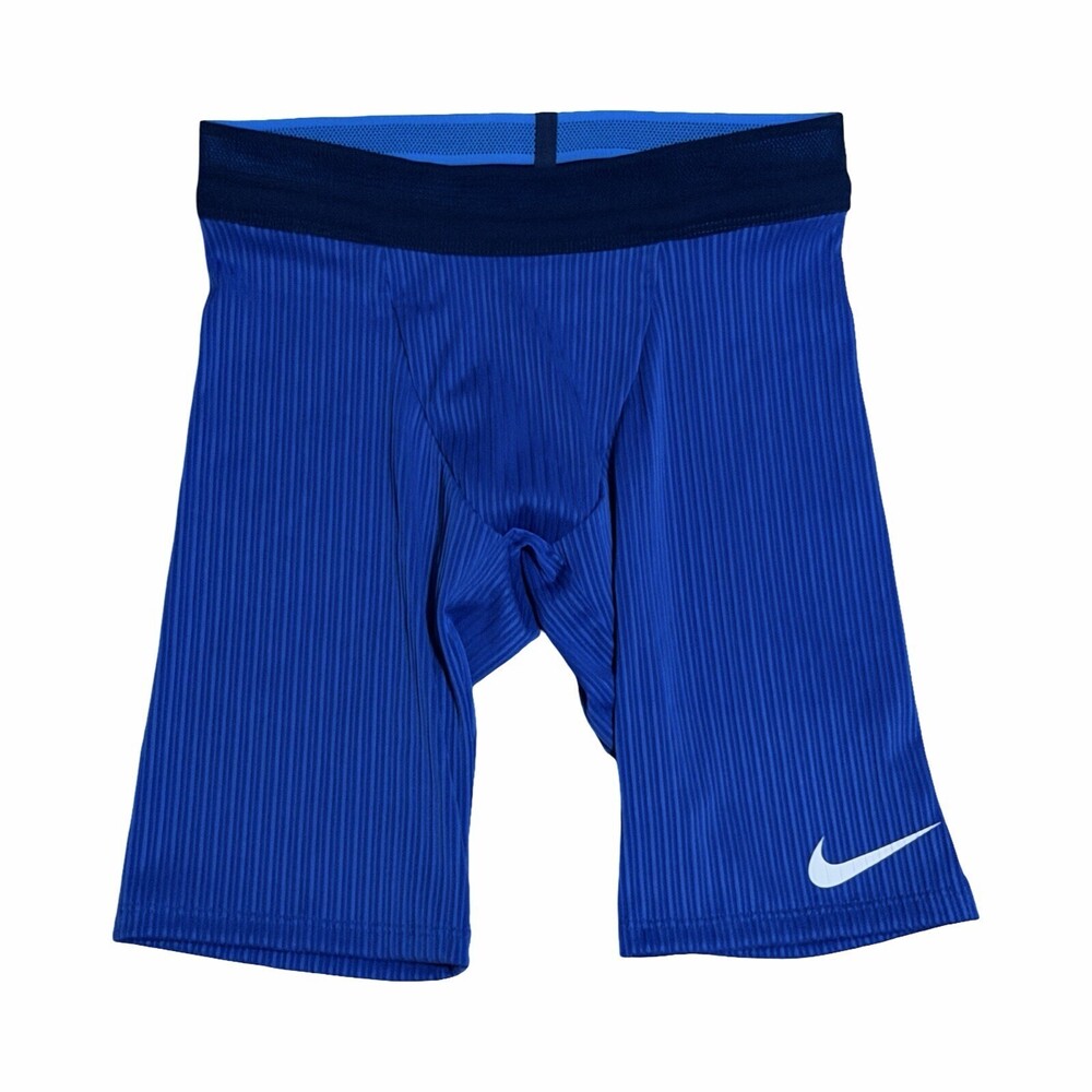 Size Large Nike Pro Elite Track Shorts Half Tights Men's CV3475-405 USA Blue
